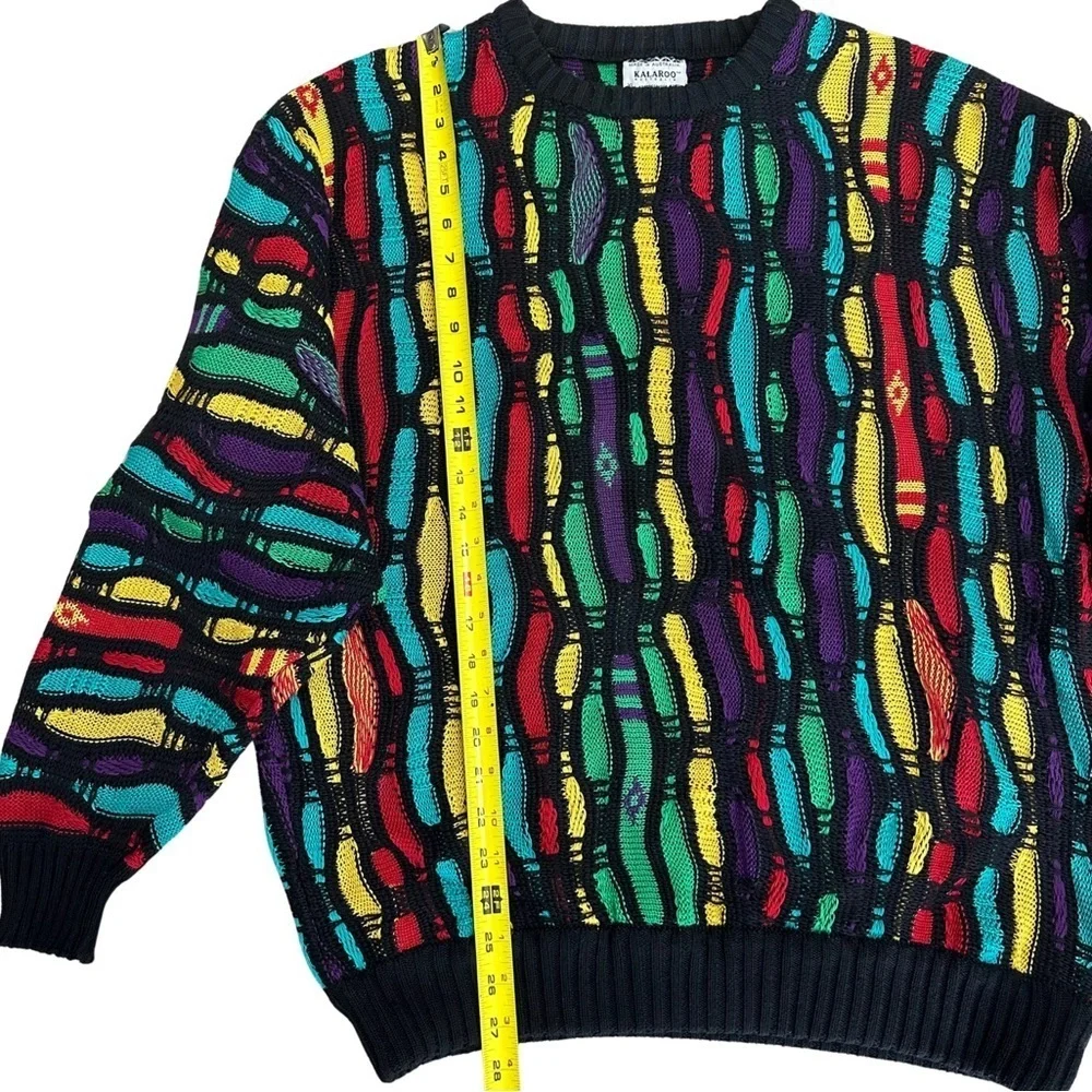 KALAROO AUSTRALIA COOGI Style Crewneck Sweater SZ XLarge Hip Hop Vtg 80’s 90’s